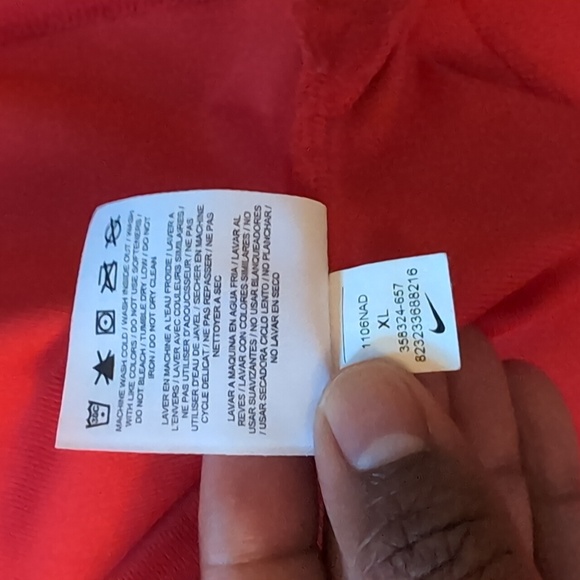 Nike Golf| Red Travistock Cup Athletic Dry Fit Short Sleeved Polo - Picture 12 of 12